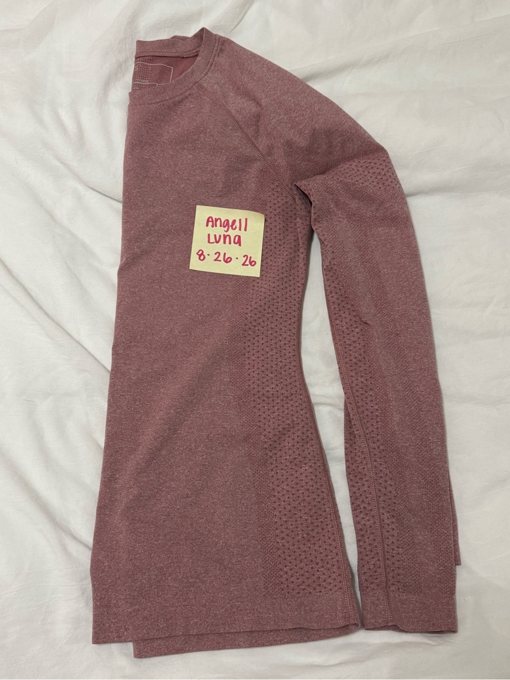 figs under scrub long sleeve fitted